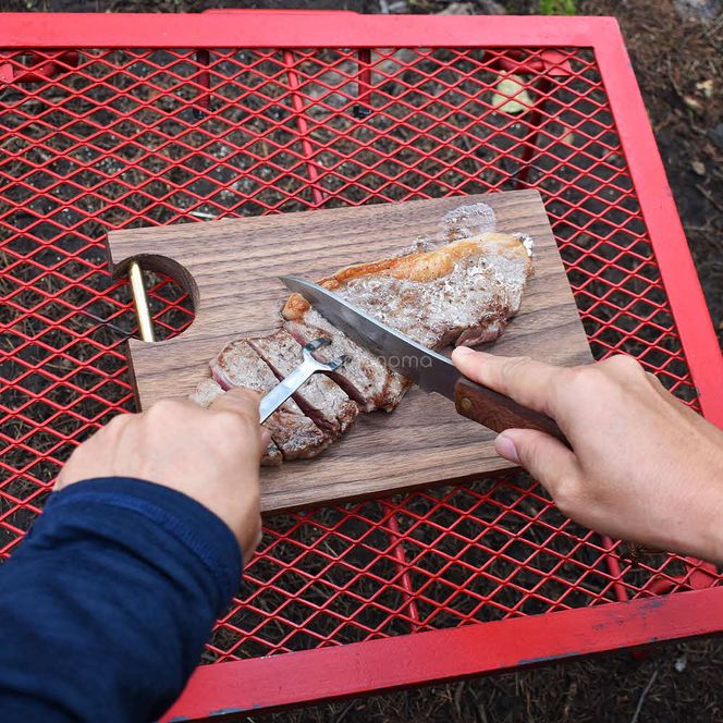 Camp plate solo　両面使えるキャンプ調理プレート