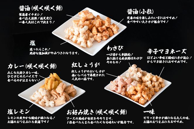 S236 一休揚 咲く咲く餅 バラエティ10袋セット 揚げ餅 揚げおかき 手造り