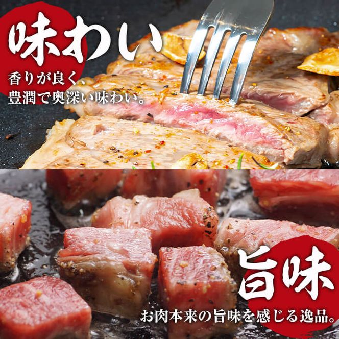 宮崎県産 黒毛和牛 もも 角切り(計500g・100g×5袋)牛肉 お肉 黒毛和牛 ブランド和牛 モモ サイコロステーキ 焼肉 BBQ バーベキュー 国産 冷凍【MF-53】【エムファーム】