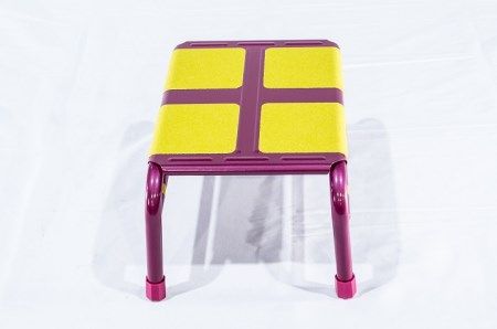 車乗降用踏み台　ステップバイステップ（ピンク）