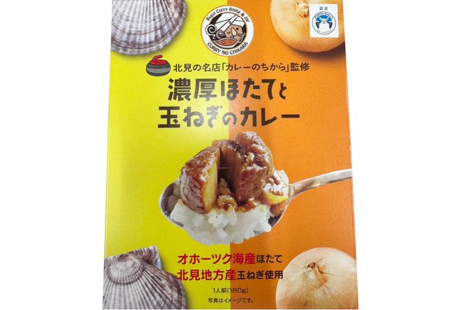 濃厚！ほたてと玉ねぎのカレー10食分 ( 加工品 レトルト カレー 海鮮 ホタテ バター 辛さもマイルド 人気 カレー専門店 )【141-0013】