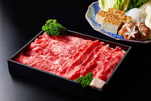 A5等級 未経産雌牛限定　特撰近江牛ロースすきやき　しゃぶしゃぶ用　1kg【FO26U】