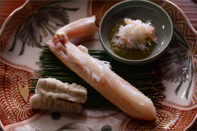 東京・赤坂／【ミシュラン2025掲載店】「蟹づくしコース」乃木坂しん 京丹後ディナー（2名様）　食事券 チケット 料理店 AM00606