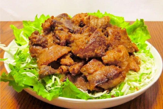 焼肉 ホルモン 気仙沼ホルモンみそ味500g×2個 [からくわ精肉店 宮城県 気仙沼市 20563693] 精肉 お肉