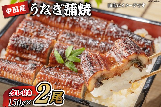 うなぎ 中国産 うなぎ蒲焼 150g×2尾 タレ 山椒 セット [むらた商会 静岡県 吉田町 22424252] 鰻 ウナギ 蒲焼き たれ 惣菜 おかず 鰻重 うな丼 鰻丼 うなぎ料理 鰻料理 冷凍