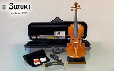 [復刻限定バイオリン SUZUKI 特1R] 大府市本社移転記念 バイオリンセット AD44-PR
