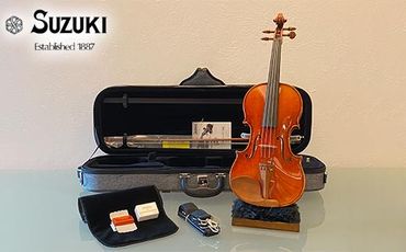 No.1500set SUZUKIヘリテージバイオリン 厳選弓セット AD45-PR