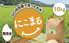 C078 あいお（秋穂）で育ったお米　にこまる　無洗米10kg