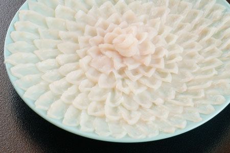 料亭「魚喜」とらふぐフルコース(冷蔵) 5人前【フグ 河豚 ふぐ皮 ふぐ刺し ふぐ鍋 ふぐ刺身 冷蔵 てっさ てっちり】(H028111)