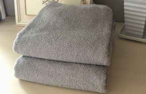 020C480 超大判バスタオル２枚セット（オリオングレー）泉州タオル 90×170cm【泉州タオル 国産 吸水 普段使い 無地 シンプル ファミリー】