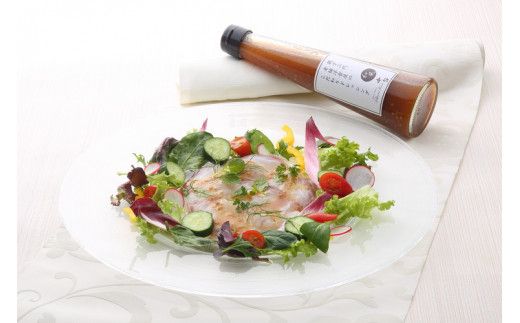 土浦市の老舗洋食屋レストラン中台のこだわりドレッシング3種詰め合わせ（野菜ドレッシング、和風ドレッシング、玉葱ドレッシング）｜サラダはもちろん、魚料理、肉料理にかけてもオススメの万能ドレッシング