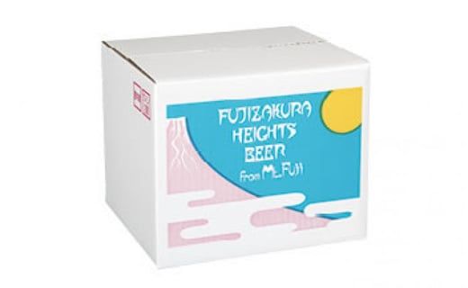 【定期便】富士桜高原麦酒（ヴァイツェン12本）×6ヶ月 金賞クラフトビール FAD036