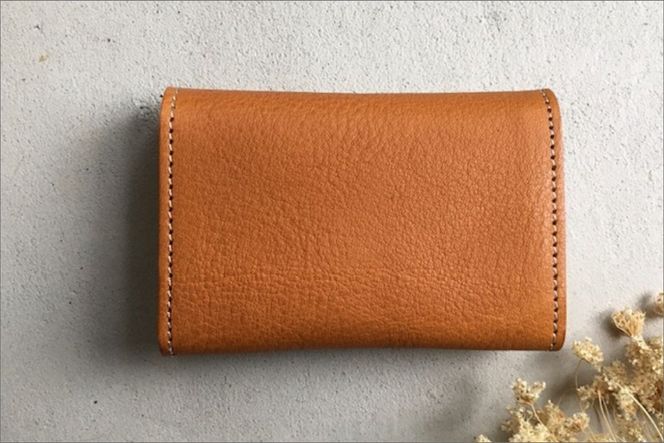 カードケース（キャメル）　LC00007