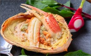 カニ屋が作る海のグラタン 夫婦ズワイガニ 3個セット　UO00999