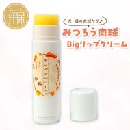 みつろう肉球クリーム Bigリップクリーム 《 ペットグッズ 犬 ケア みつろう リップクリーム クリーム ホホバオイル 》【2400N13310】