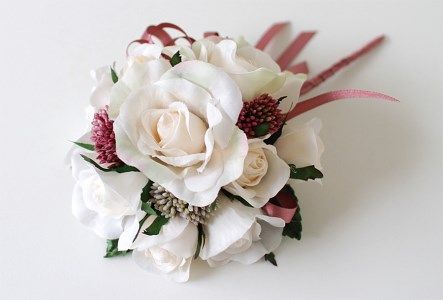 A-277 フラワーアレンジメントブーケ パンナコッタ