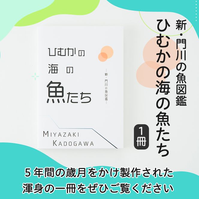 新・門川の魚図鑑(1冊)お魚 知育 学習 本 書籍【AI-3】【門川町地域振興課】