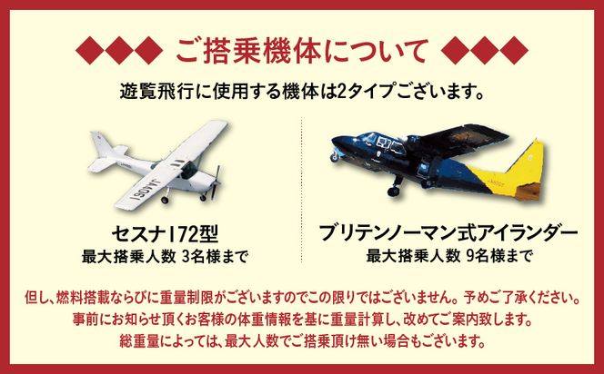【夜間遊覧飛行】錦江湾ナイトコース　セスナ式172型（大人3名まで）　K222-FT004