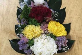 プリザーブドフラワー　仏花一対（ご自宅の花器へ挿込用）