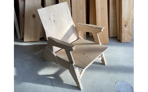 y򕌌SÒz443. Plywood Lounge Chair gݗĎ  EW`FA ֎q DIY