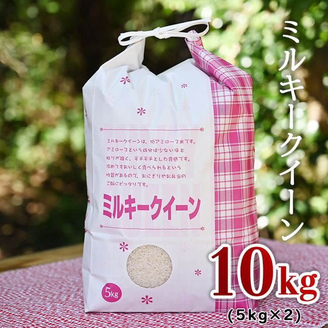 【数量限定】令和5年産　ミルキークイーン10kg（5kg×2）≪米 お米 白米 ご飯 栃木県産≫ ※2023年10月上旬から順次発送予定 ※着日指定不可◇