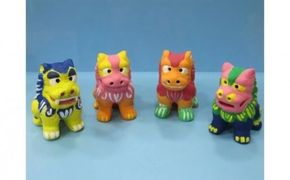 「自然体験学校」とっておきのシーサー絵付け体験（ペアチケット）- シーサー 絵付け 色塗り 体験 思い出 記念 オリジナル 自分だけのシーサー 置物 インテリア 厄除け 縁起物 おすすめ 沖縄県 八重瀬町