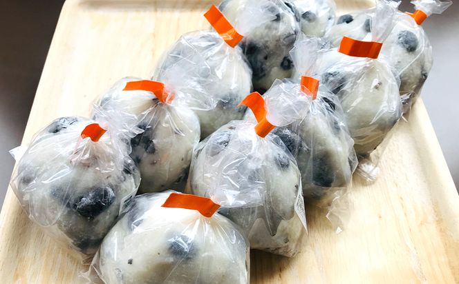 【北海道産】よもぎあん餅＆黒豆あん餅 各10個 BH001 