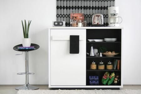 シュール 120ミドルボード 【キッチンボード リビングボード レンジ キッチン収納 完成品 開梱設置 梱包材引き取り】(H062178)