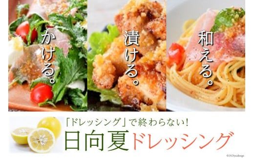 日向夏ドレッシング 広口タイプ 295ml×5 小分け袋付き [ミツイシ 宮崎県 日向市 452060837] 調味料 柑橘 日向夏 詰め合わせ セット
