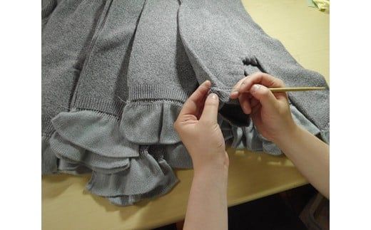 蒸れずに温かシルクとコットンのはらまきパンツ・グレー2枚セット ／ レディース ファッション インナー 保温 はらまき 奈良県