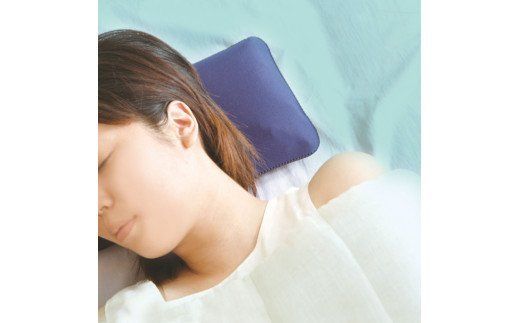 クロッツ ひんやり枕 2個セット(本体+制菌カバー付)※ネイビー_2048R