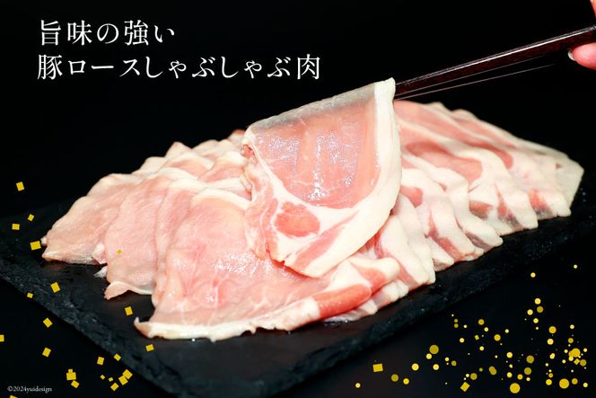 豚肉 しゃぶしゃぶ ロース 300g×5袋 計1.5kg [甲斐精肉店 宮崎県 日向市 452060719] 肉 お肉 精肉 豚 豚ロース 宮崎 国産 スライス 小分け 真空 冷凍