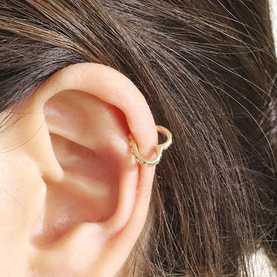 K10　 小ハート　イヤーカフ　BQ-51