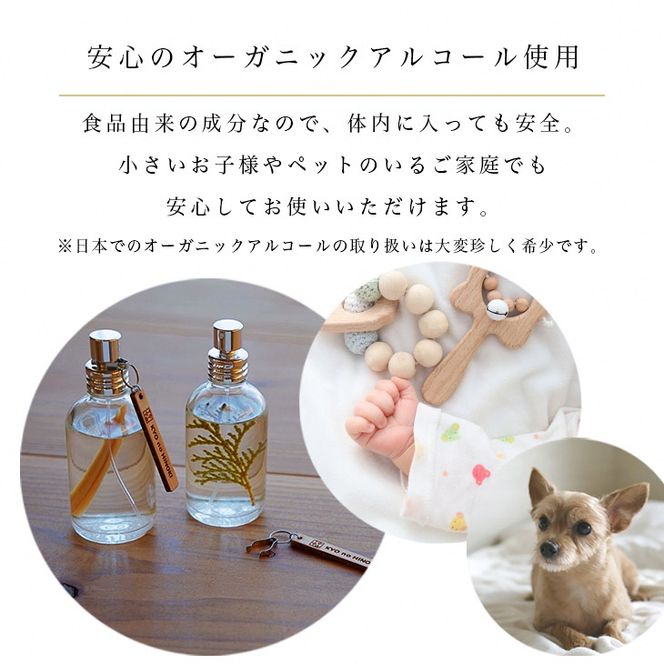 ルームフレグランス ヒノキの香り 60ml 「Kyo no Hinoki」京都