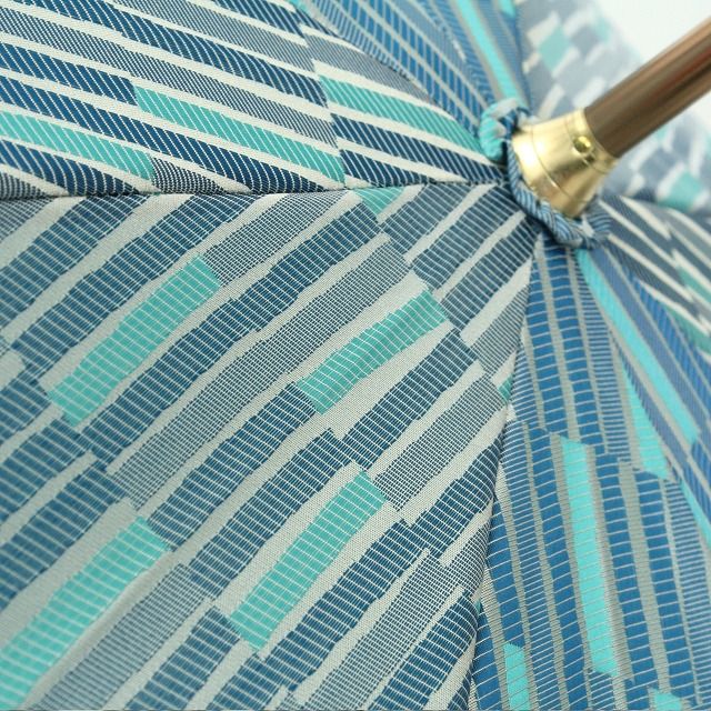 CB009　【槙田商店】晴雨兼用長傘　ノルディック　小枝　ブルー