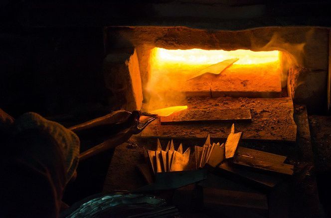 【CF01】CA057-3 そろそろ、一生ものの道具を　手打ち包丁(菜切包丁)