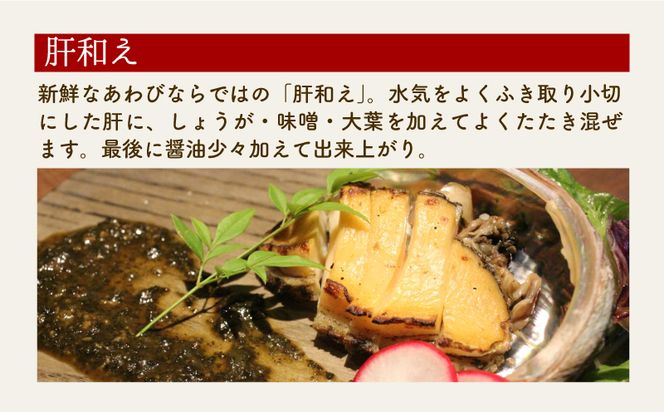 あわび 大サイズ 5個 約650g 冷蔵 鮑 蝦夷あわび 活あわび あわび アワビ 鮑 Abalone ステーキ  バターソテー 正月 お正月 おせち 刺し身 刺身 バーベキュー BBQ ごはん 夕飯 おかず おつまみ 晩酌 米 丼 海産物 海鮮 魚介 魚介類 贈答品 お中元 お歳暮 大船渡 三陸 岩手県 国産[56500446_2]