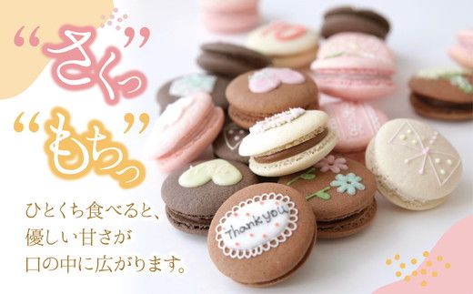クリスマス マカロン 20個 セット 手描きイラスト入り ご褒美スイーツや贈り物に｜お菓子 菓子 おやつ 洋菓子 焼き菓子 ギフト ※北海道・沖縄・離島への配送不可