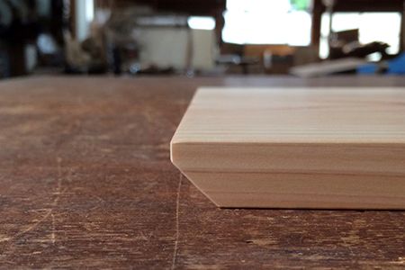 R5-032．四万十ひのきのカッティングボード(一枚板、まな板)