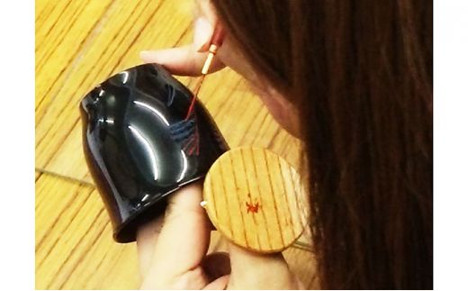 初心者でもできる漆芸体験