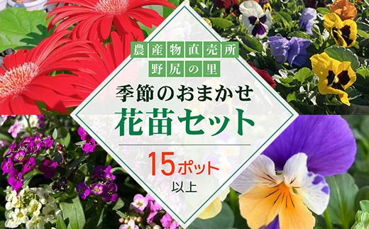 季節のおまかせ花苗セット【15ポット以上】  ANAR011