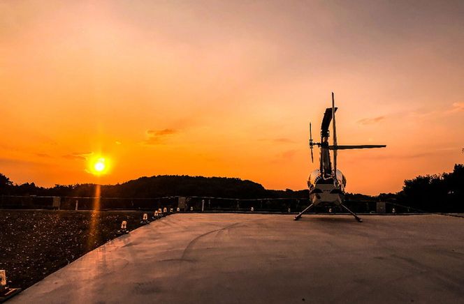 御殿場～横浜間ヘリコプター往復移動便＋ヘリコプター遊覧（40分）セットチケット ※着日指定不可