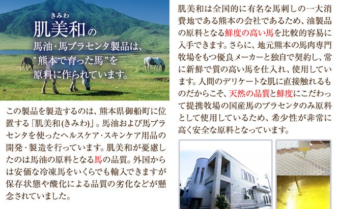 肌美和 馬油スキンケアセット 保湿 ローション クリーム 肌美和