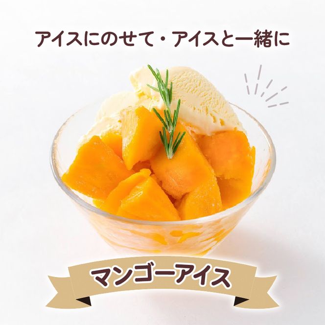 冷凍 完熟 マンゴー 500g 小分け パック 国産 フルーツ 果物 デザート スイーツ 数量限定  オンライン決裁 限定 静岡県 藤枝市