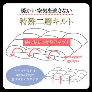 ＜京都金桝＞羽毛布団 シングル  ハンガリーホワイトグースダウン93％ 1.4kg 日本製 冬用 布団 DP380 京都亀岡産 アヌビス【ブルー】