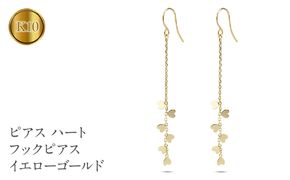 18金 ピアス k18 ダイヤモンド 片耳 キャッチのいらないピアス