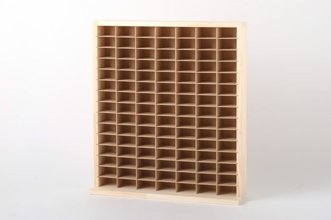 新品未開封】 もりもり工房 トミカ収納 能登ヒバ使用210台収納