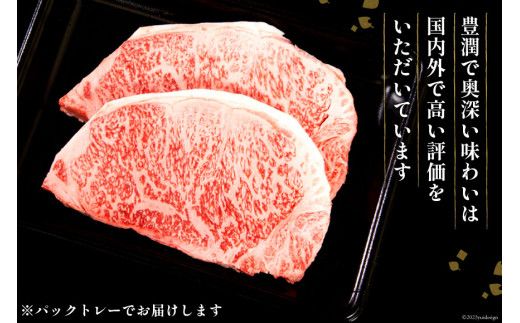 【畜産農家応援】 牛肉 宮崎牛 ロースステーキ 250g×2 計500g [ミヤチク 宮崎県 日向市 452061593] 肉 黒毛和牛 ステーキ ロース 冷凍