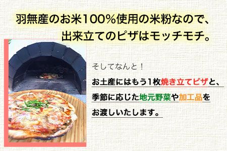 窯焼きピザづくり体験チケット 1名様 桃源郷はなしの里 岡山県矢掛町《30日以内に出荷予定(土日祝除く)》---iosy_togenpizza_30d_22_11500_1p---