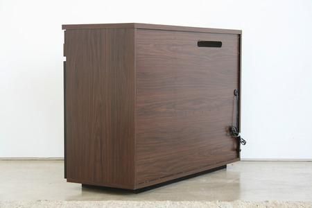 コルク 120カウンター 【キッチンカウンター カウンターキッチン レンジ台 コルク カウンター 開梱設置 梱包材引き取り 日本製 国産 完成品】(H062212)